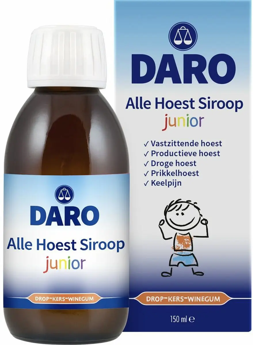 Daro Junior Hoestsiroop 150ml