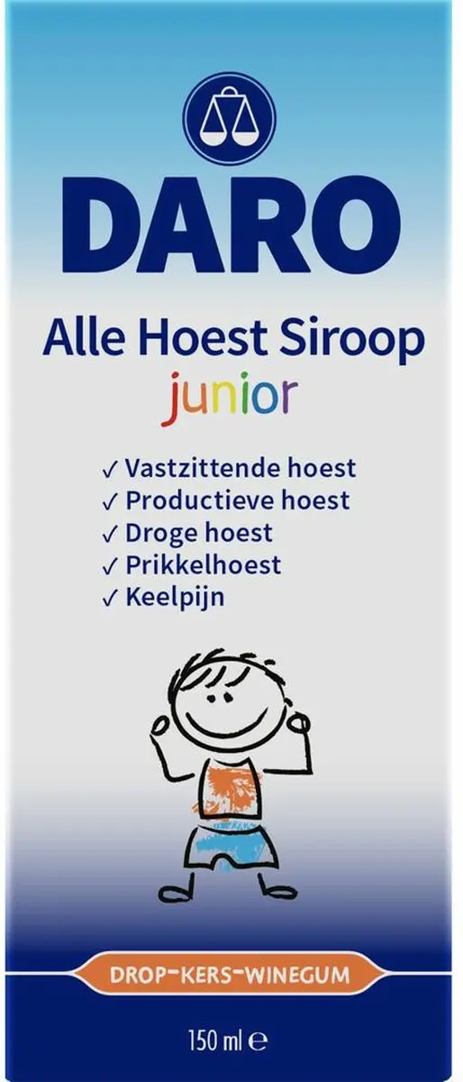 Daro Junior Hoestsiroop 150ml