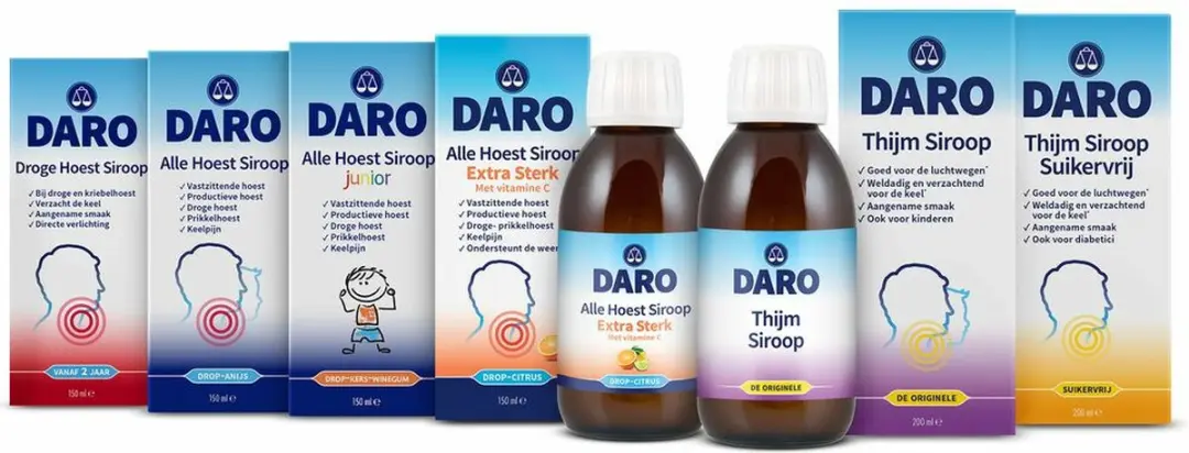 Daro Junior Hoestsiroop 150ml
