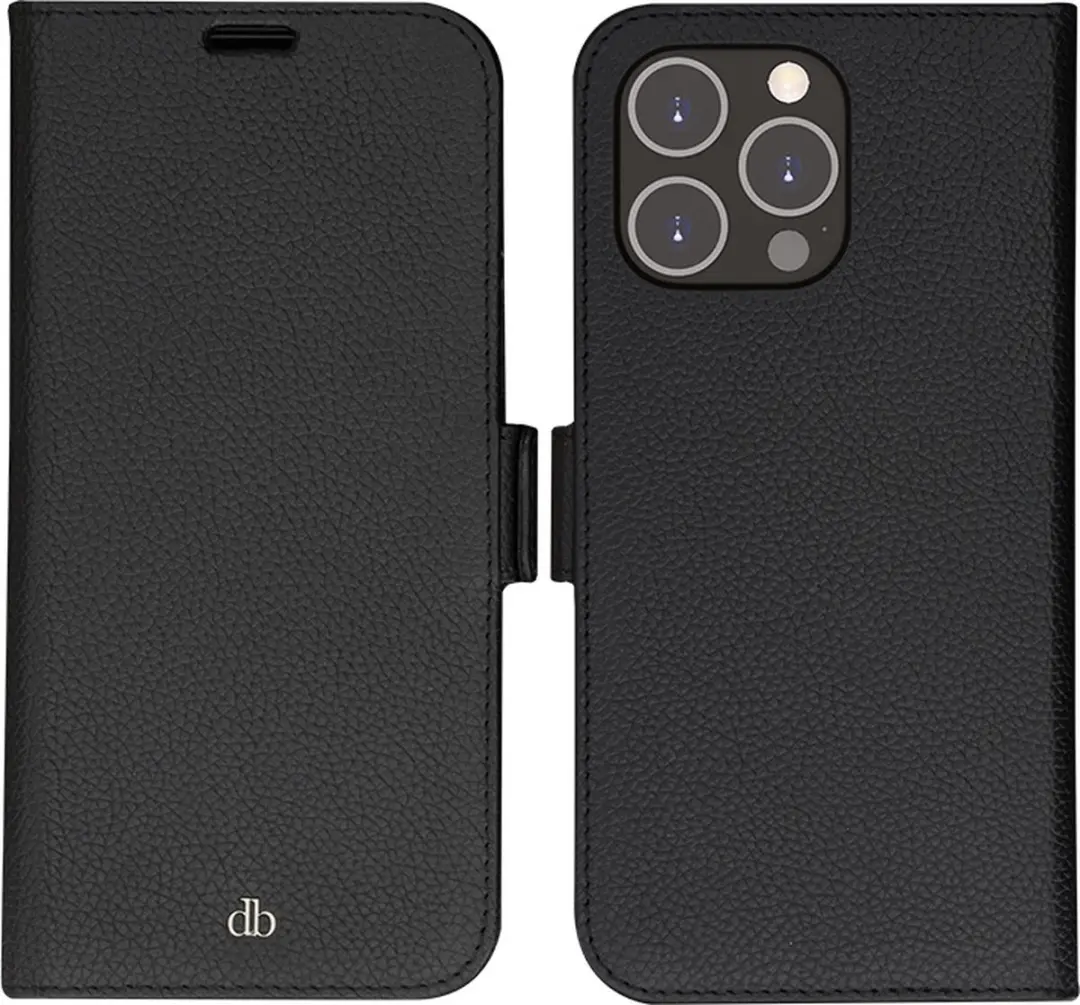 dbramante1928 New York Hoesje iPhone 14 Pro - 4 Pasjes - Zwart