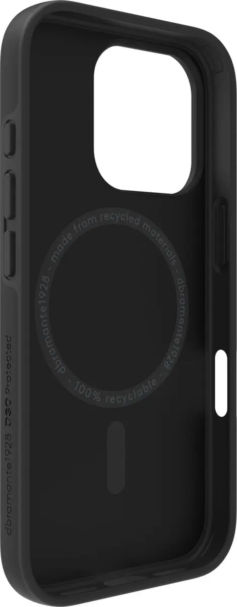 dbramante1928 Iceland Ultra D3O iPhone 16 Pro Hoesje - IU61BL006281 - Zwart