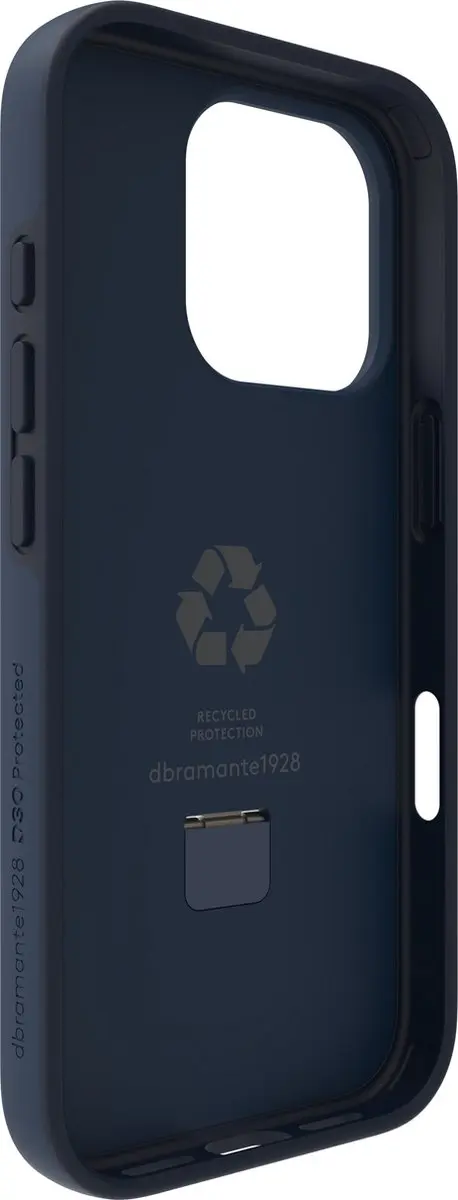 dbramante1928 Iceland Ultra D3O Backcover iPhone 16 - Blauw