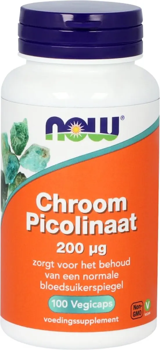 Now Foods Chroom Picolinaat 100 Vegicaps
