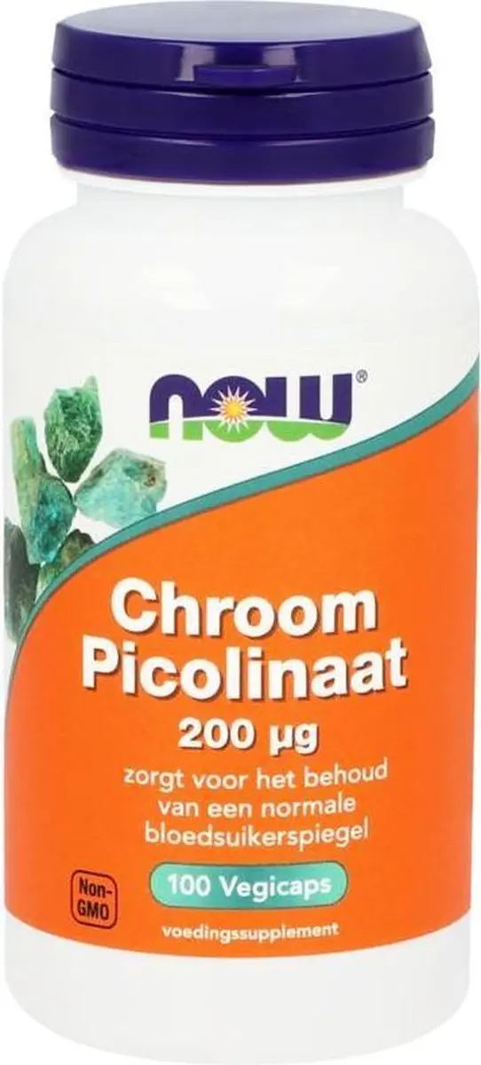 Now Foods Chroom Picolinaat 100 Vegicaps