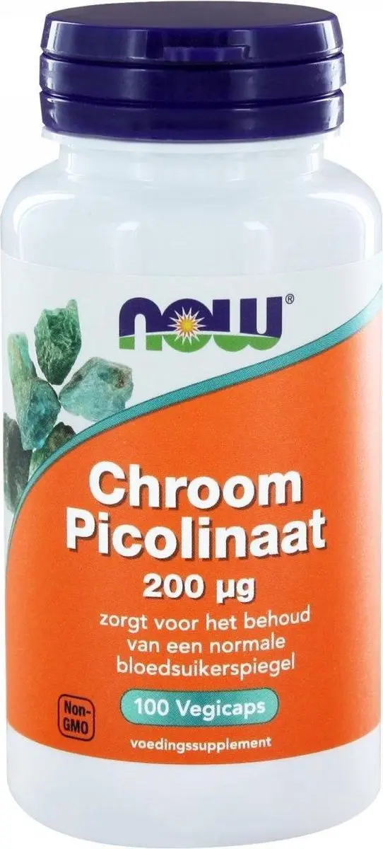 Now Foods Chroom Picolinaat 100 Vegicaps