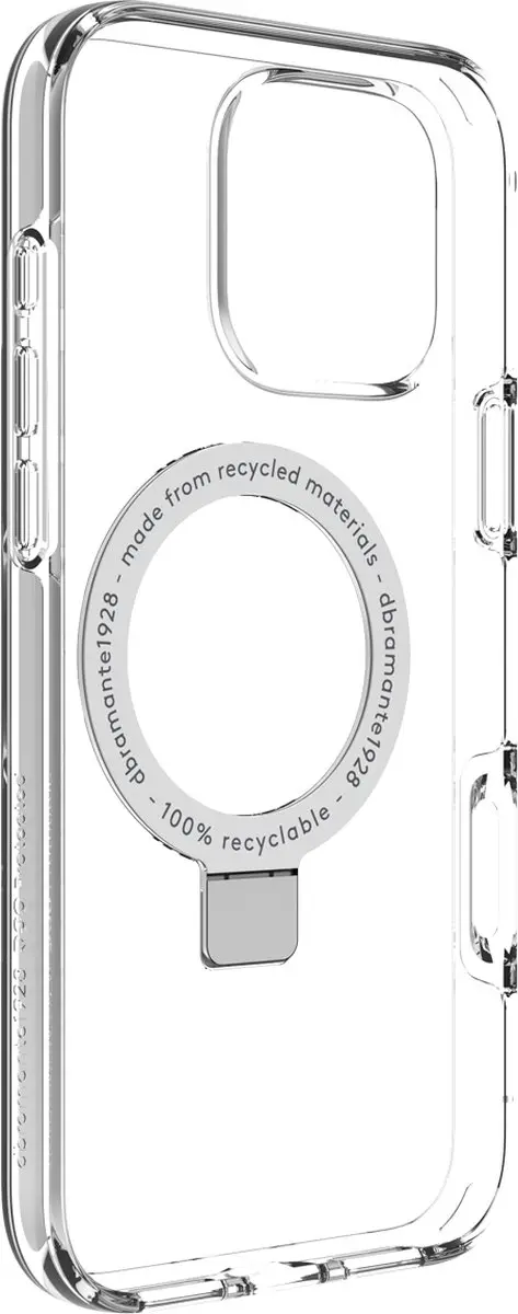 dbramante1928 Iceland Ultra D3O Backcover iPhone 16 Pro Max - Transparant - IUK7CL006299