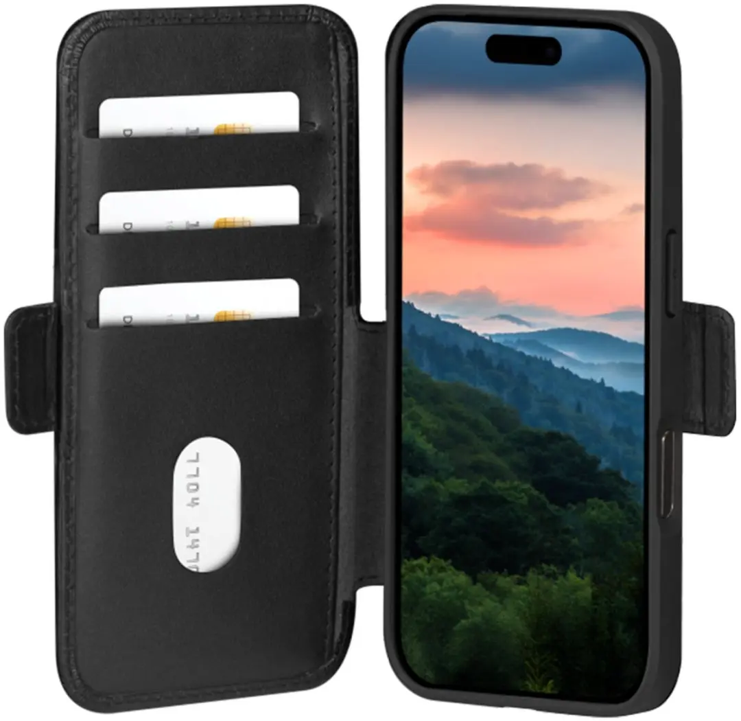 dbramante1928 Copenhagen Bookcase iPhone 17 Pro - 2 Stuks - Zwart