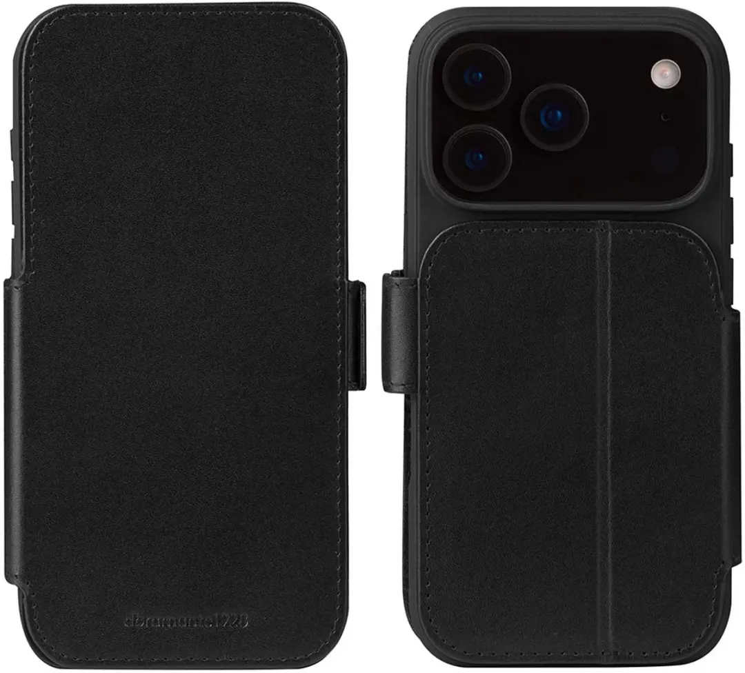 dbramante1928 Copenhagen Bookcase iPhone 17 Pro - 2 Stuks - Zwart