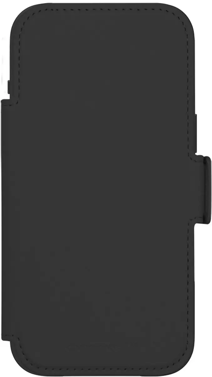 dbramante1928 Bookcase Hoesje iPhone 17 Air - Zwart - Kunstleer - 4 Pasjes