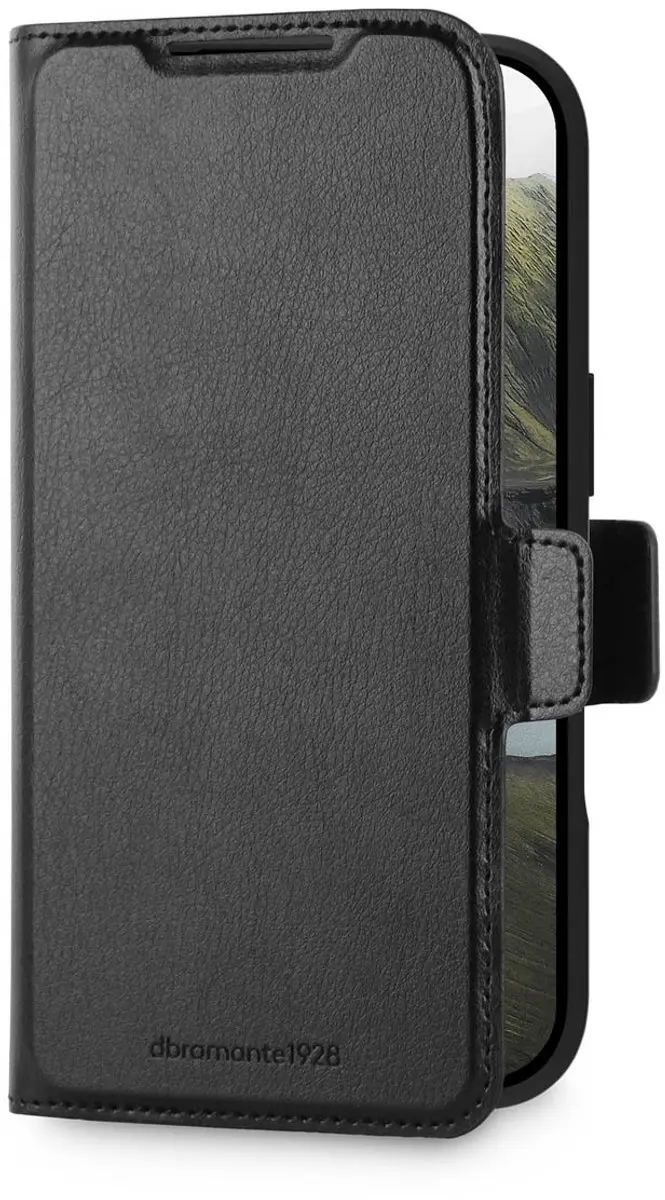 dbramante1928 Oslo Pro Bookcase OP63MSBL6808 - iPhone 17 Pro - 5 Stuks - Zwart