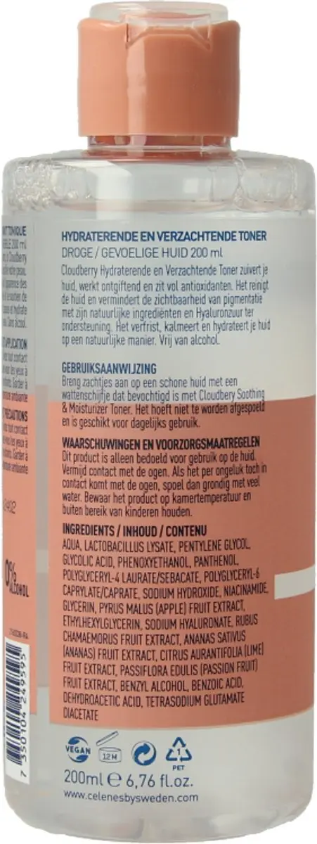 CELENES Bergbraam Toner 200ml