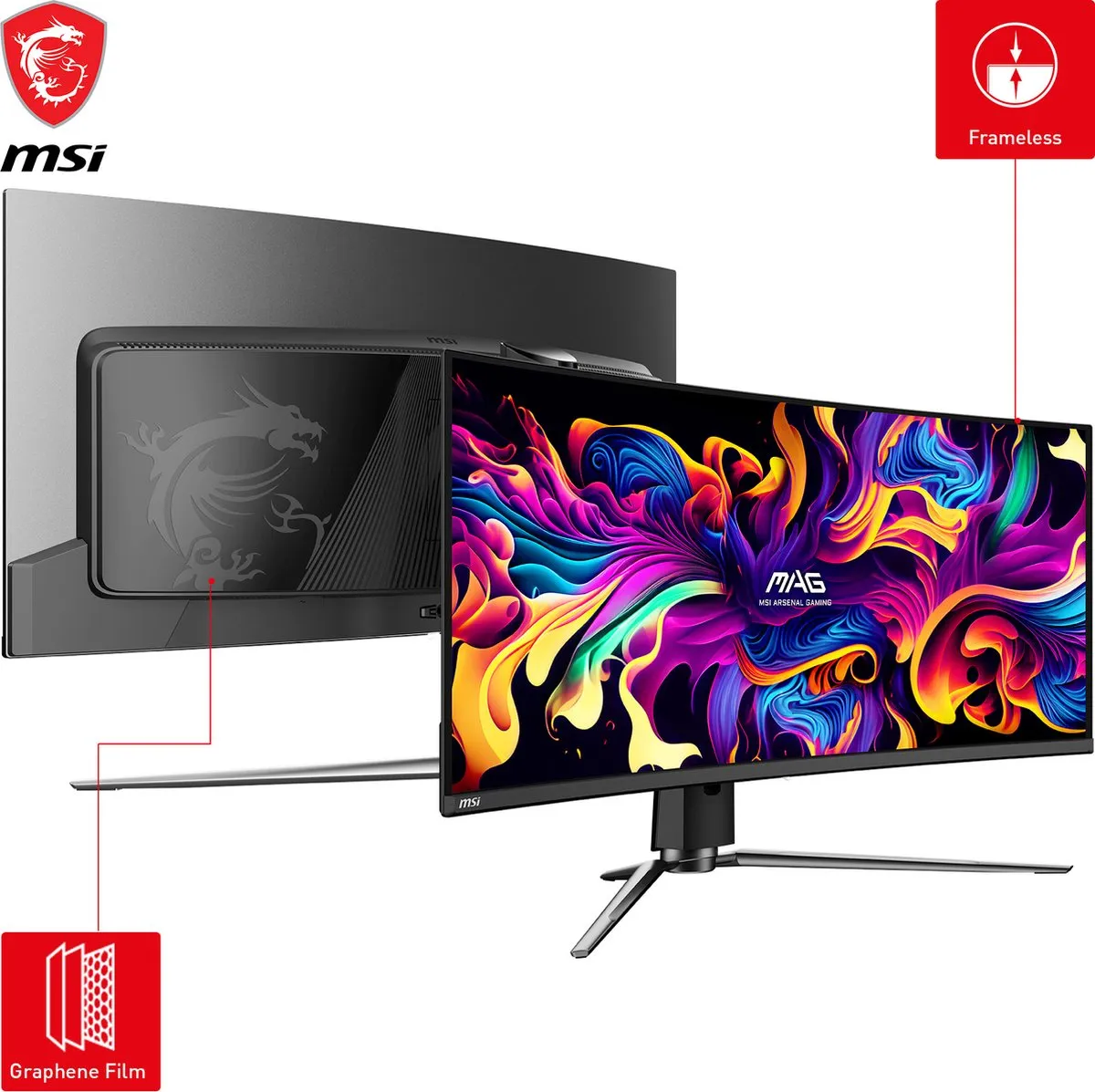 MSI MAG 341CQPDE QD-OLED Monitor - 34