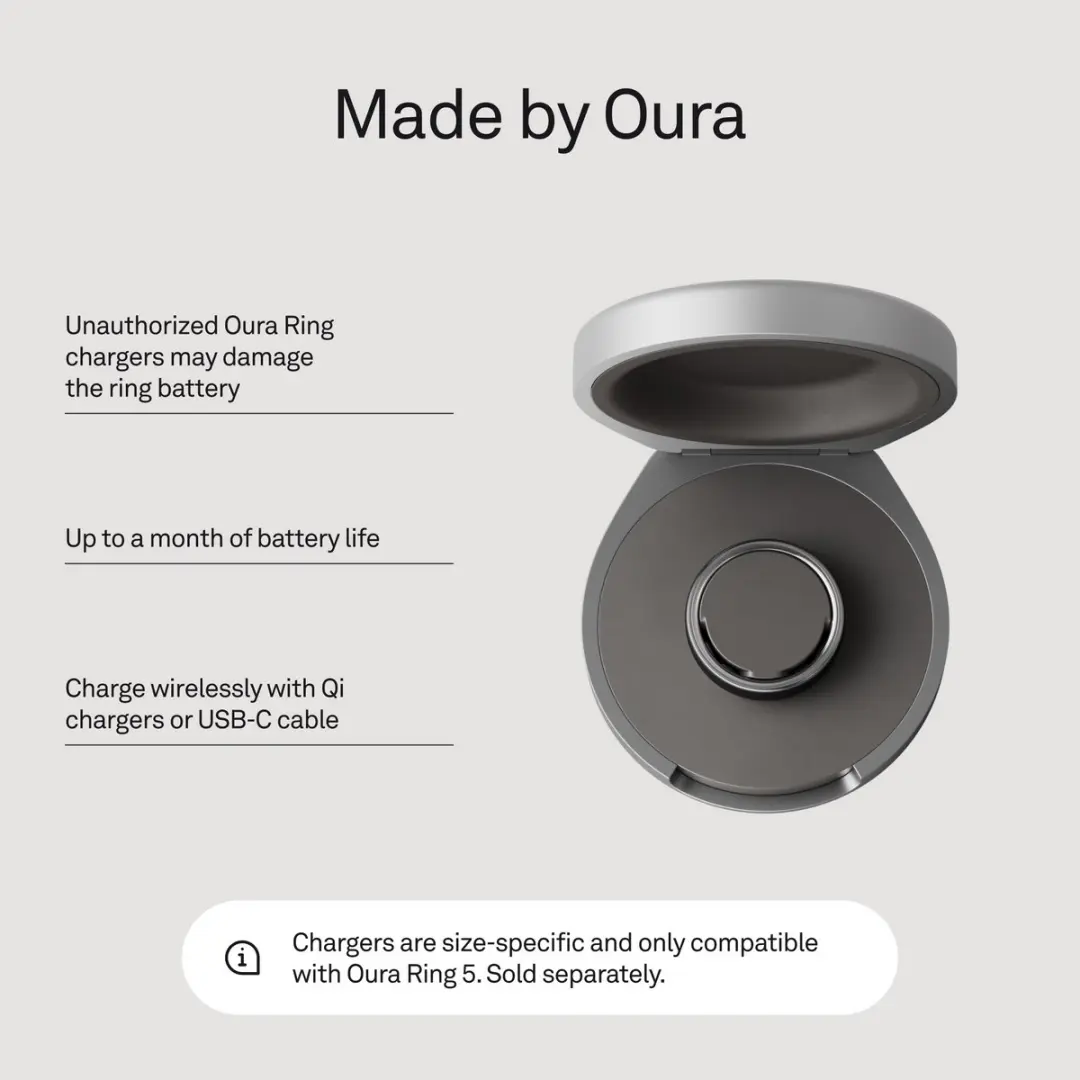 Oura Ring 5 Oplader - Maat 9 - afbeelding 3 van 5