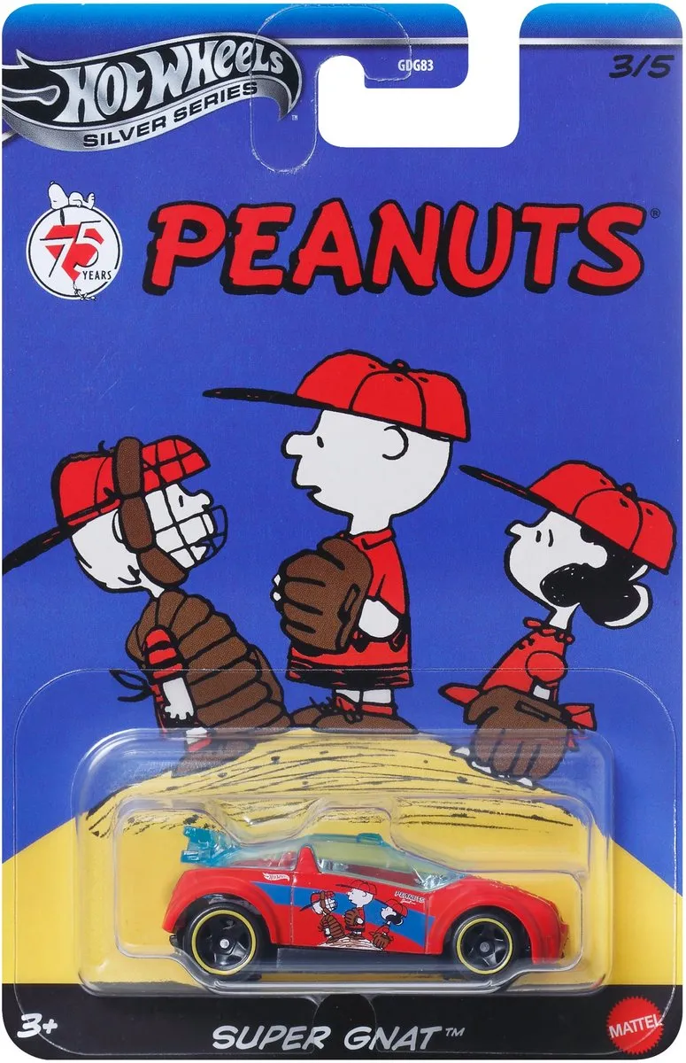 Hot Wheels Peanuts Super Gnat JCB84