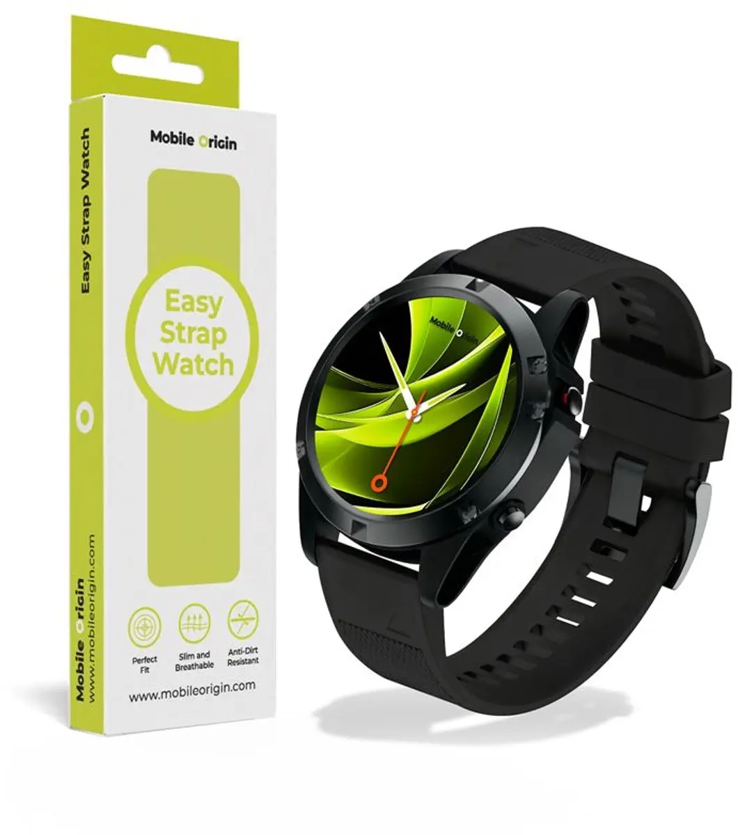 Mobile Origin Easy Strap Horloge 26Mm Zwart