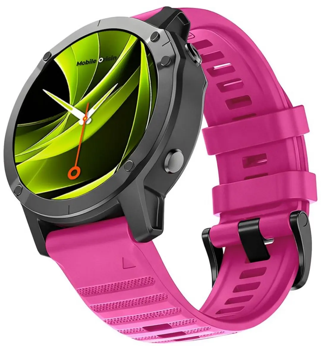 Mobile Origin Easy Strap Siliconen Horloge 26mm - Roze