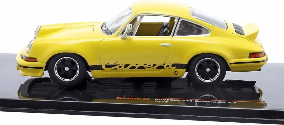 Porsche 911 Carrera RS 2.7 1973 CLC492N.22 Modelauto - Geel