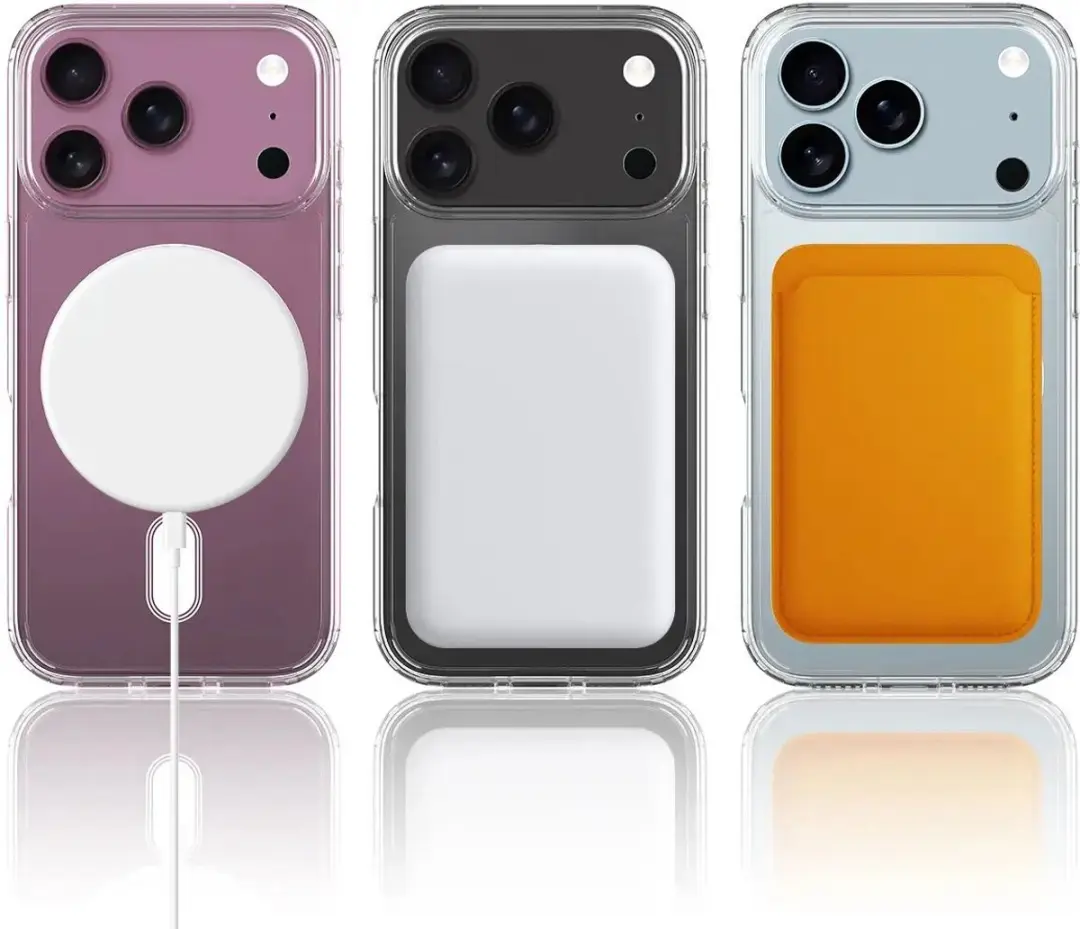 Selected by GSMpunt Hoesje iPhone 18 Pro - MagSafe/Qi2 - Transparant - afbeelding 6 van 6