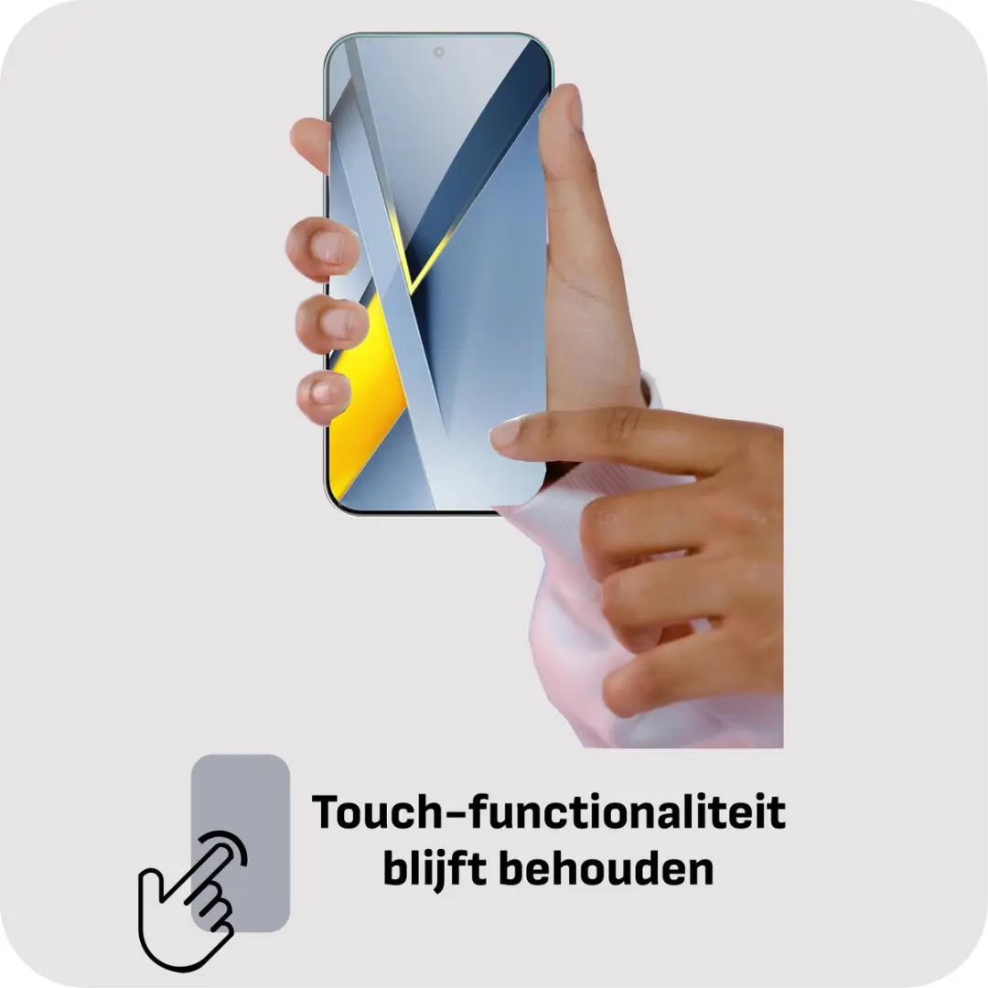 Just in Case Screenprotector Xiaomi Poco F8 Ultra - Gehard Glas - afbeelding 2 van 6