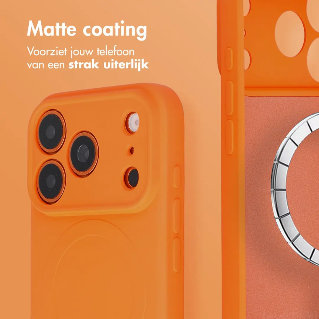 imoshion Hoesje iPhone 18/17 Pro - Oranje MagSafe - afbeelding 3 van 6
