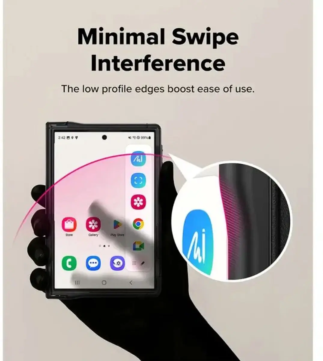 Ringke Hoesje Samsung Galaxy Z Fold8 - MagSafe/Zwart - afbeelding 2 van 6