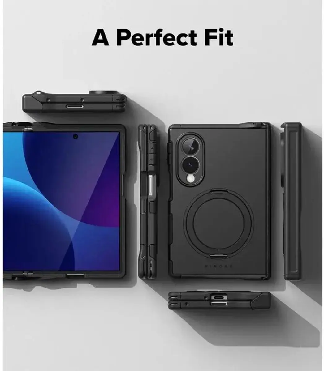 Ringke Hoesje Samsung Galaxy Z Fold8 - MagSafe/Zwart - afbeelding 4 van 6