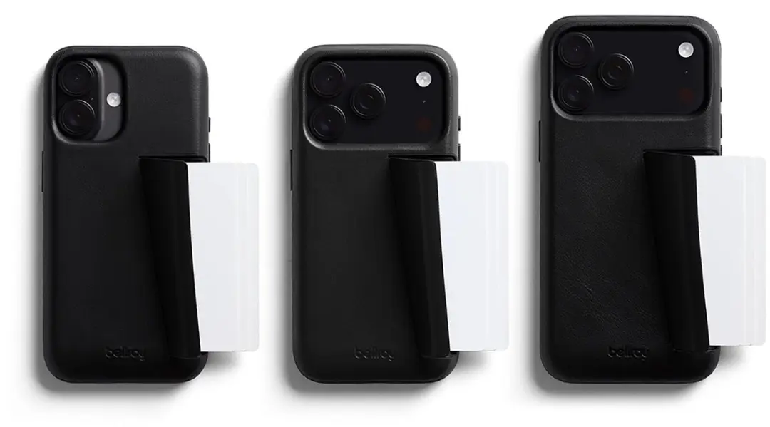 Bellroy 3 Card Portemonnee iPhone 17 - Oranje - afbeelding 3 van 5