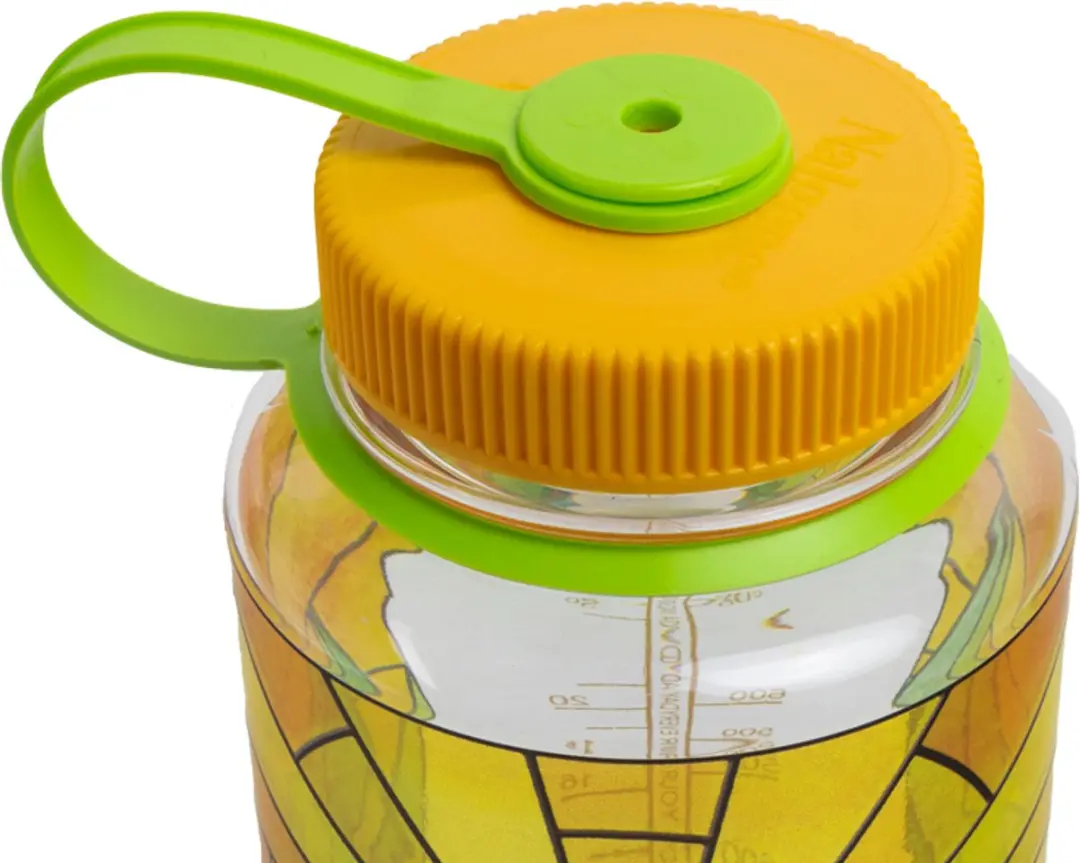 Nalgene Wide-Mouth 1000ml Drinkfles - Clear Stained River - afbeelding 4 van 6