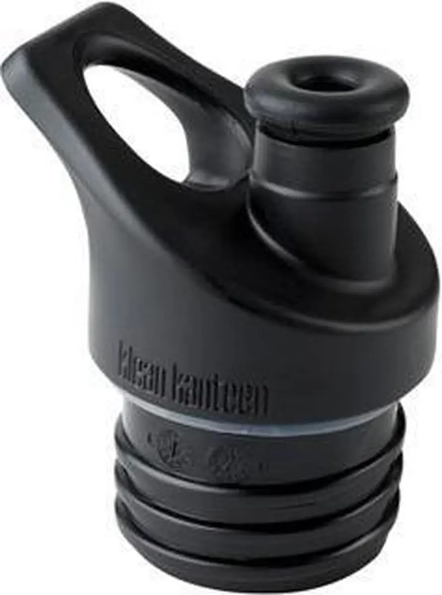 Klean Kanteen Classic Caps Black - Sportdop 1 Stuks