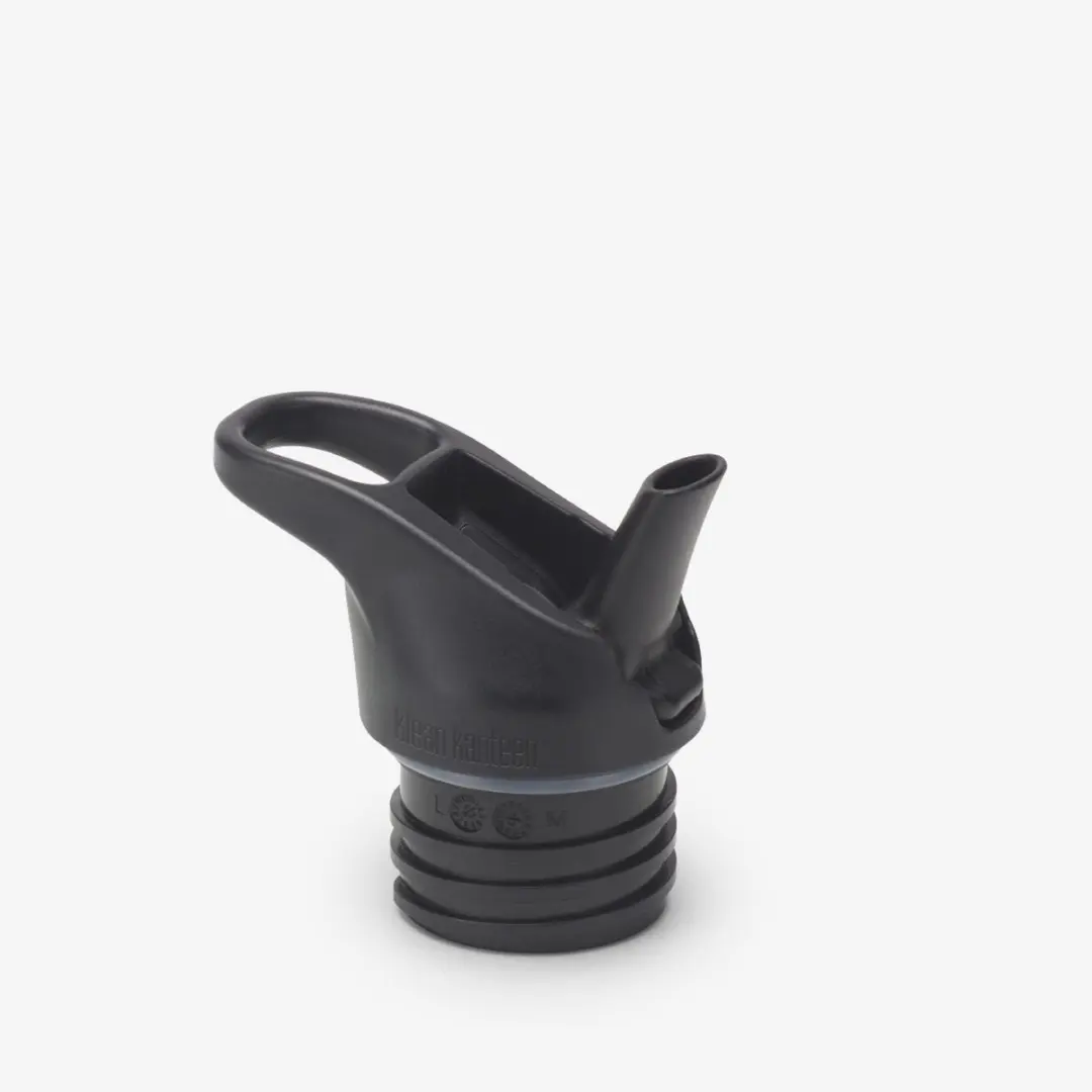 Klean Kanteen Flip Seal Sport Cap Black- Straw included