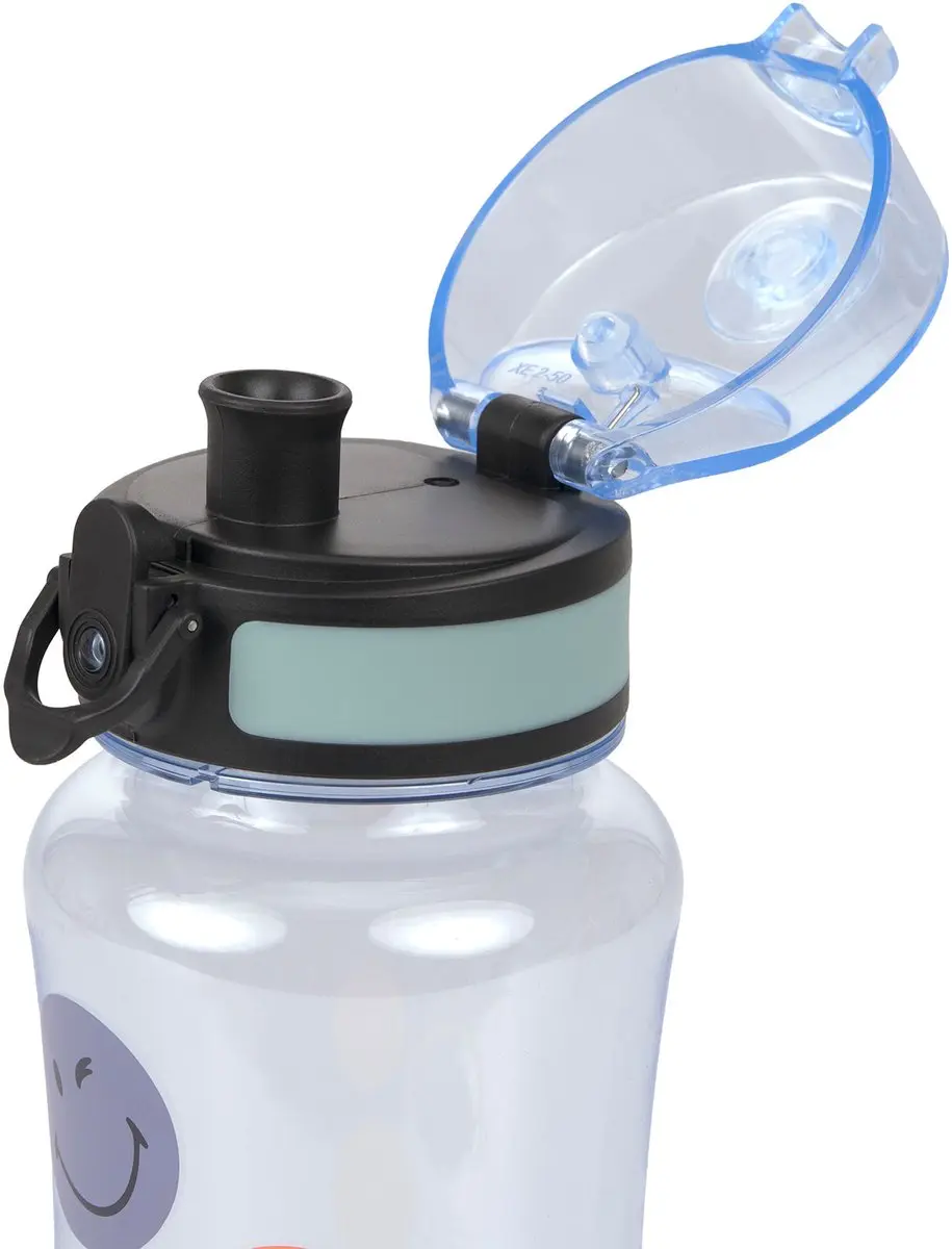 Lässig SmileyWorld Drinkfles - Blauw