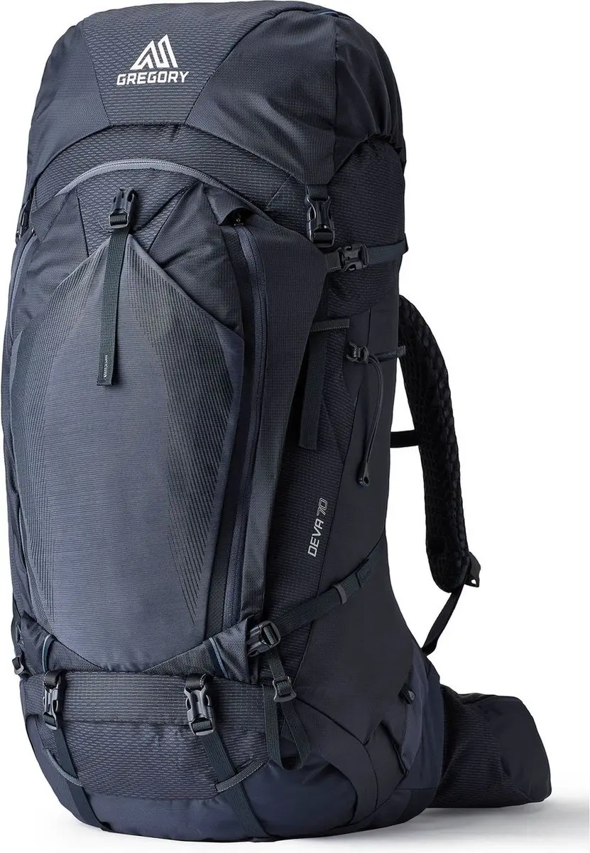 GREGORY Toeristische rugzak Rugzak Deva 70 Backpack Glacial Blue Donkerblauw