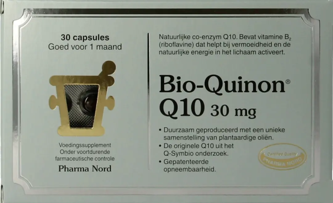 Pharma Nord Bio Quinon Q10 30mg - 30 Capsules - afbeelding 2 van 6