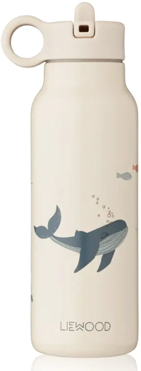 Liewood Drinkfles Falk Sea Creature Sandy 350 ml