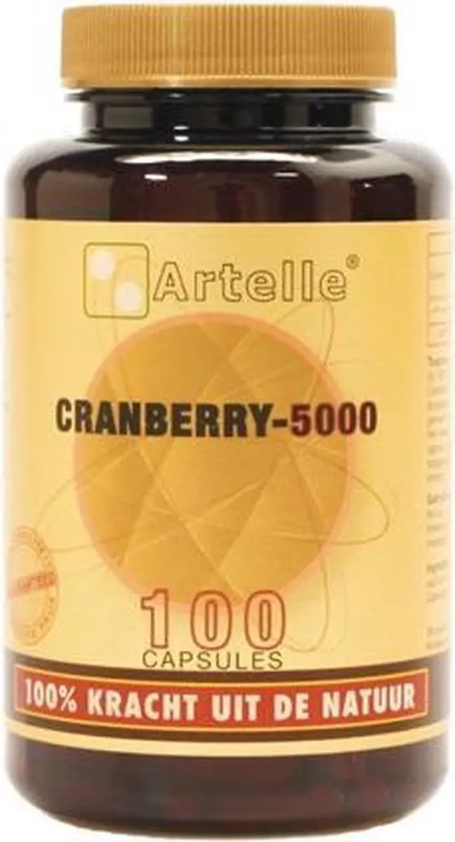 Artelle Cranberry 5000mg - 220 Capsules - afbeelding 3 van 3