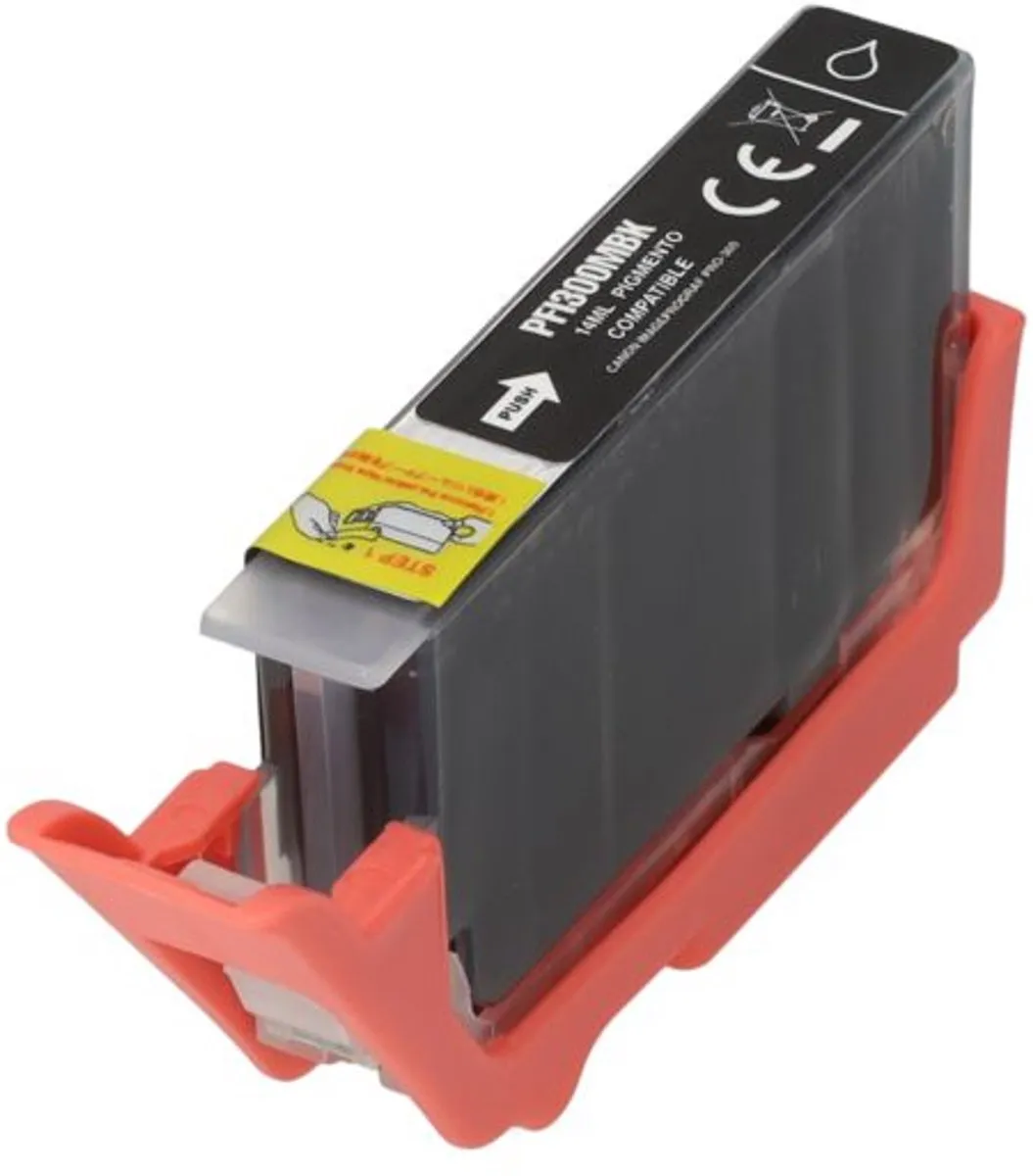 PrintAbout PFI-300MBK Inktcartridge Mat-zwart - 14ml - o.a. Canon iPF510/iPF610