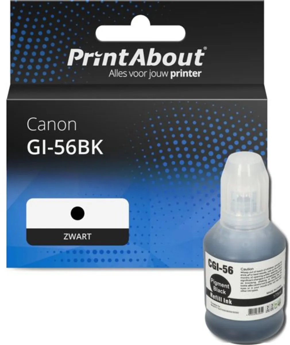 PrintAbout GI-56BK Inktcartridge