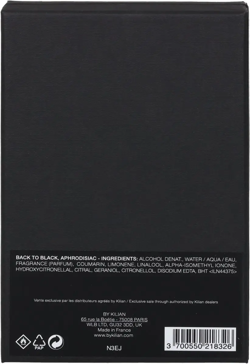 Kilian Back to Black Eau de Parfum 50ml - afbeelding 4 van 6