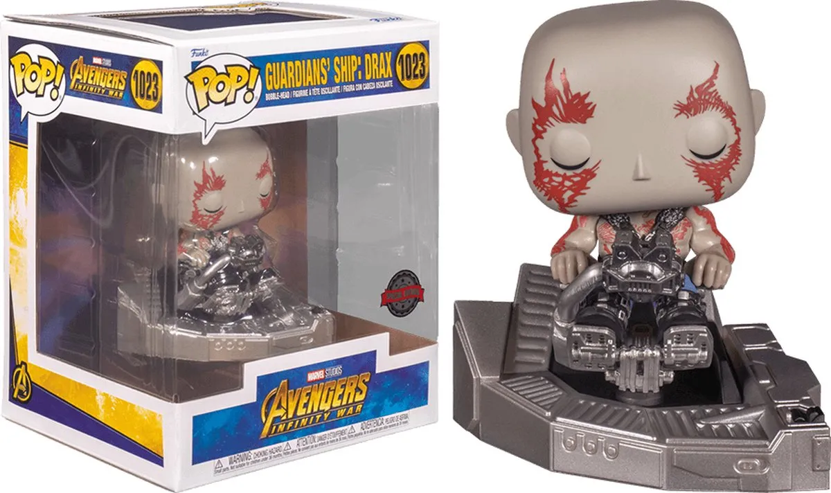 Marvel Funko POP! Deluxe Drax 70777 Verzamelfiguur - 9 cm - Multicolours