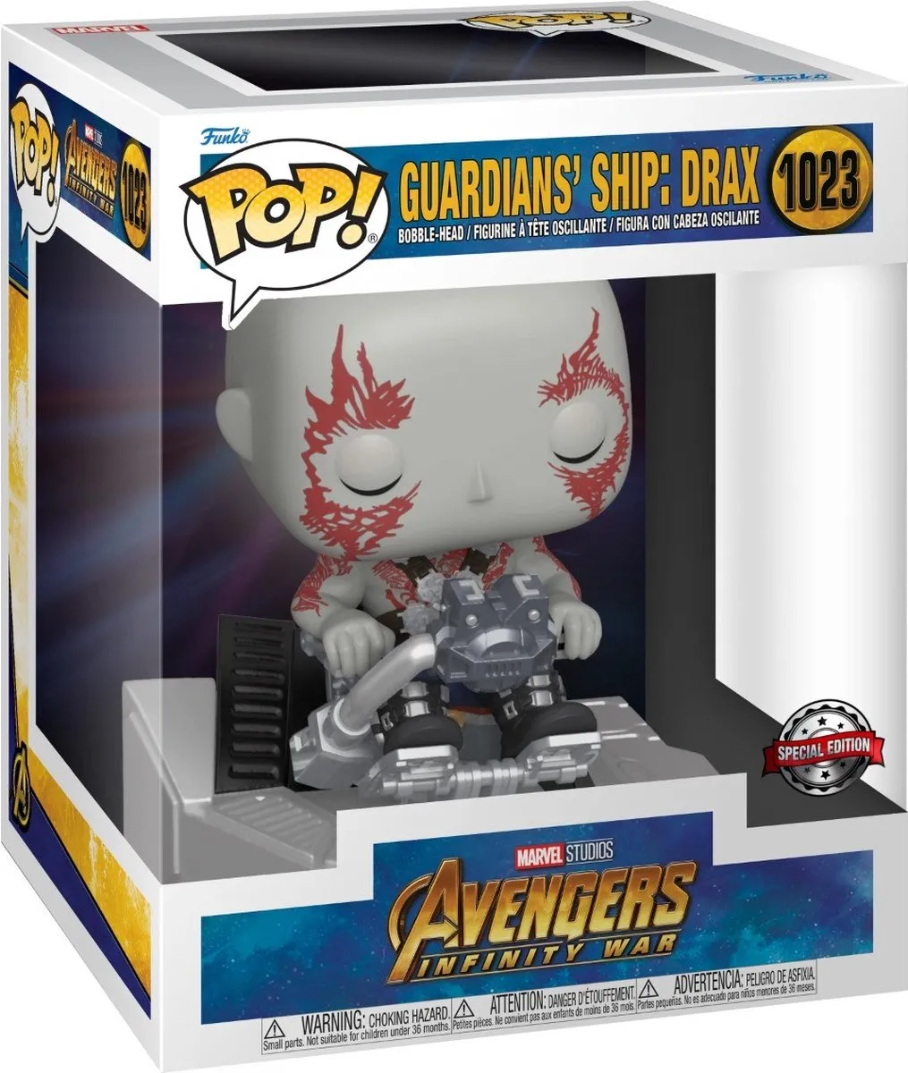Marvel Funko POP! Deluxe Drax 70777 Verzamelfiguur - 9 cm - Multicolours