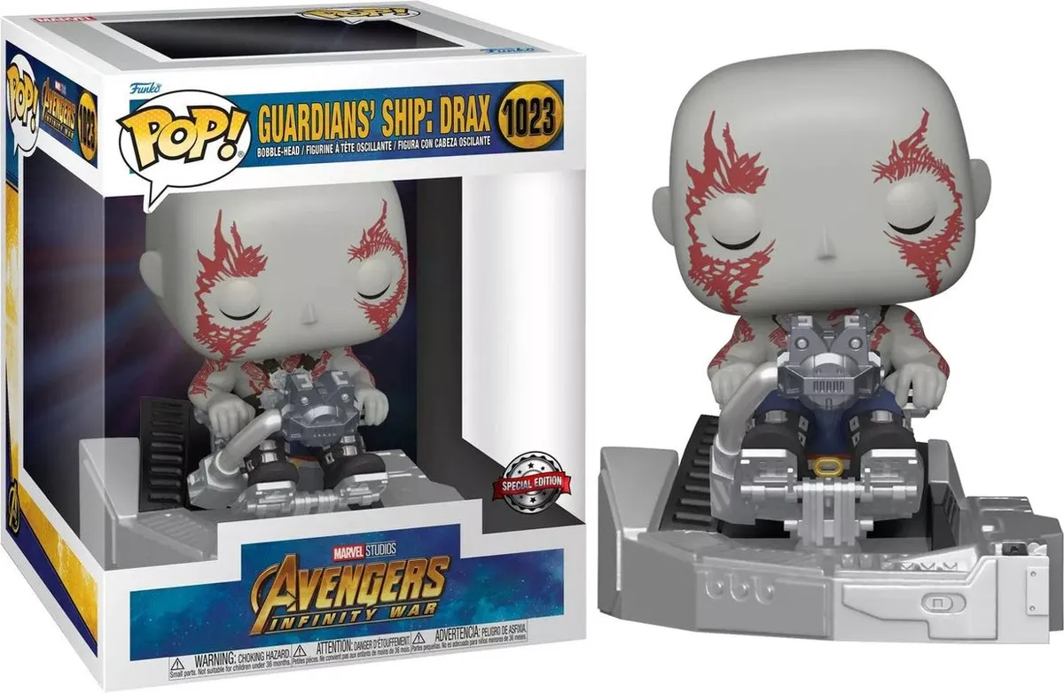 Marvel Funko POP! Deluxe Drax 70777 Verzamelfiguur - 9 cm - Multicolours