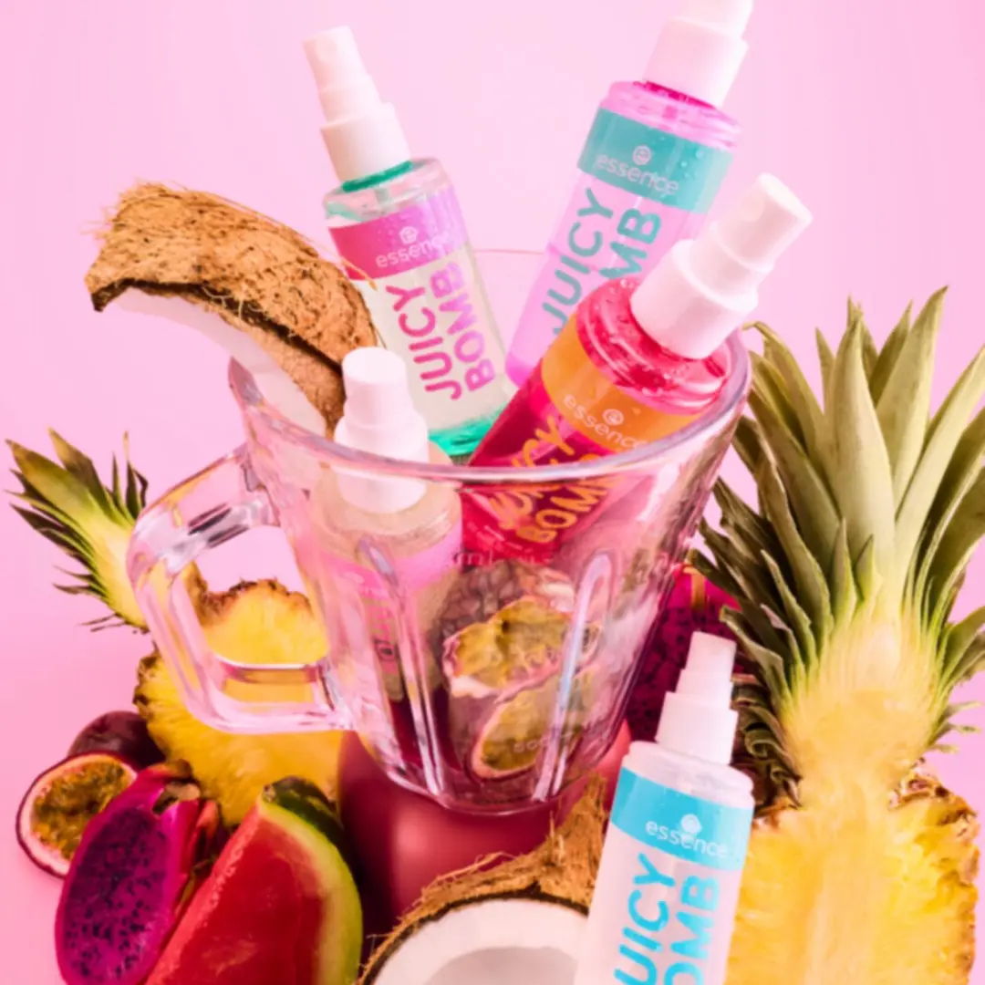 Essence Juicy Bomb Tropical Drop Bodymist 100ml - Pineapple Paradise - afbeelding 3 van 4
