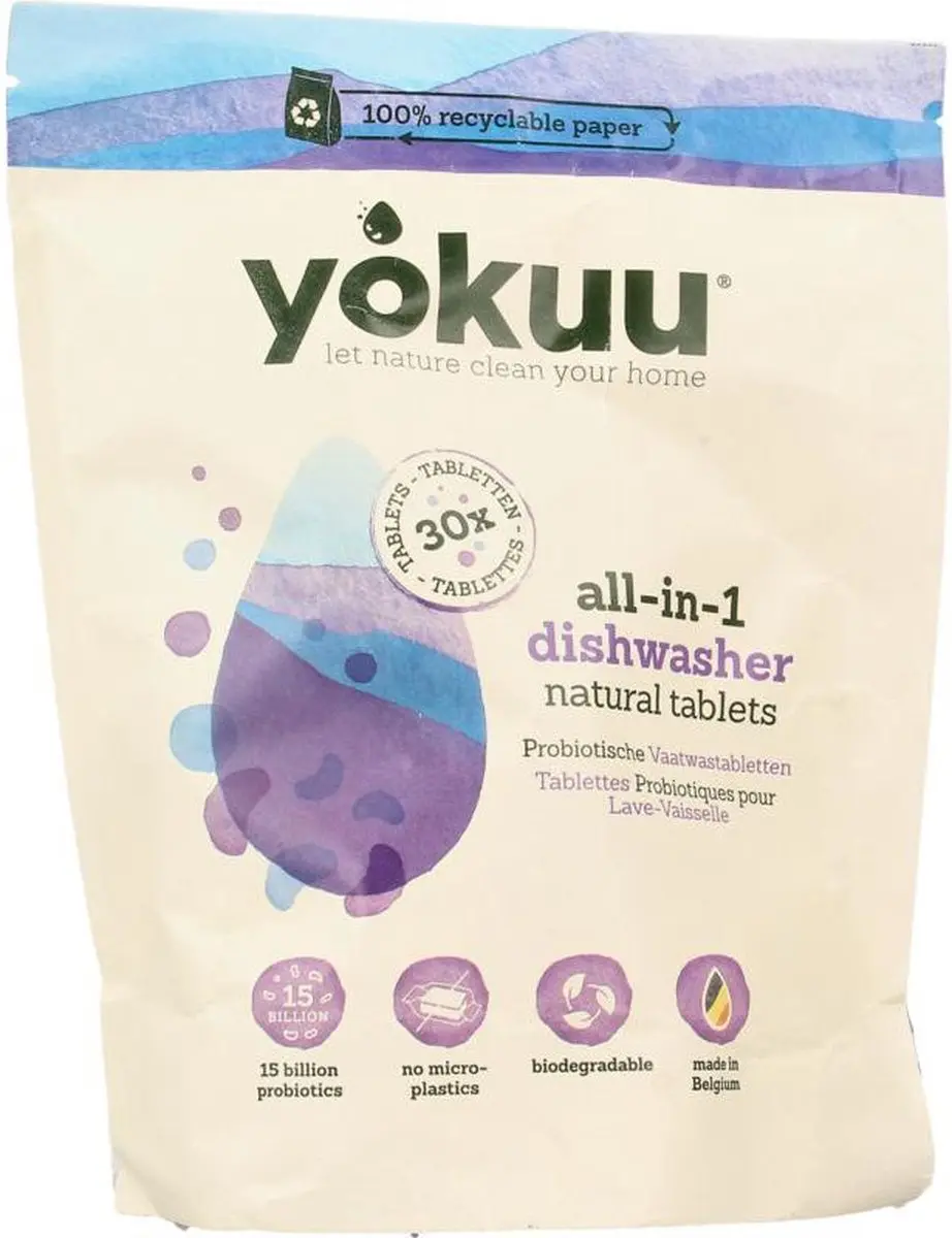 Yokuu Vaatwastabletten 30 Stuks