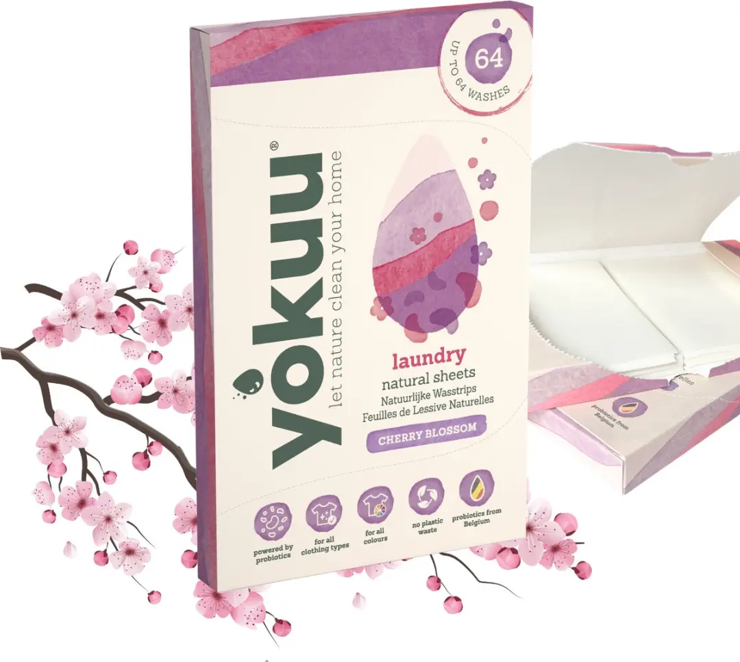 Yokuu Probiotische Wasstrips 64 Stuks - Kersenbloesem - afbeelding 2 van 6