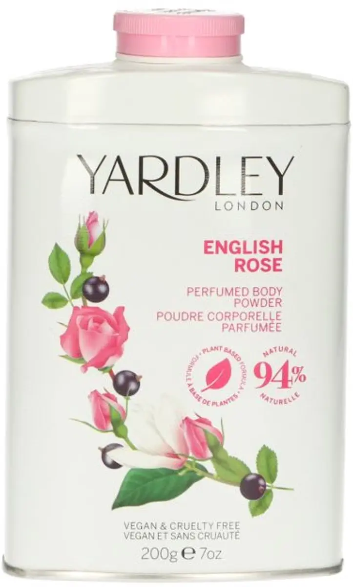 Yardley London Rose Talkpoeder 200g - afbeelding 2 van 2