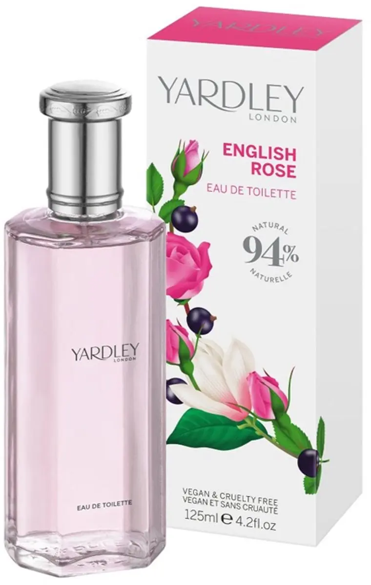 Yardley English Rose Eau de Toilette 125ml - afbeelding 2 van 4