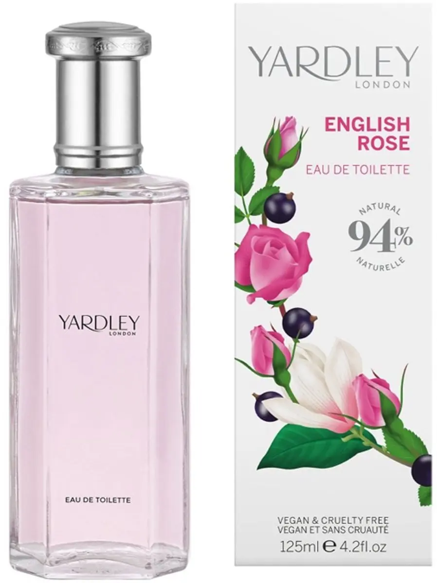 Yardley English Rose Eau de Toilette 125ml - afbeelding 4 van 4