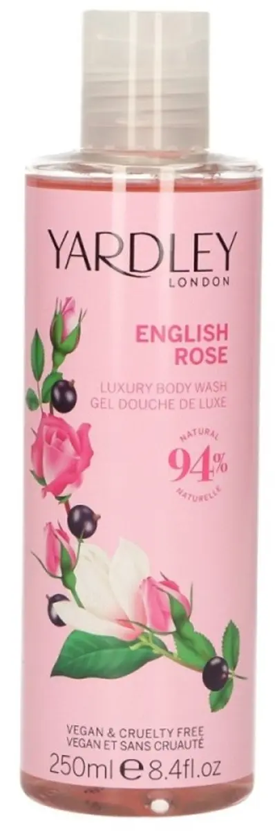 Yardley London English Rose Douchgel 248ml - afbeelding 4 van 5