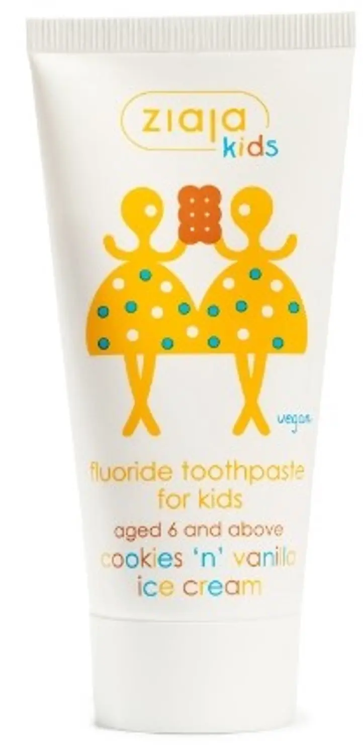Ziaja Kids Toothpaste Cookies 'N' Vanilla Ice Cream Flavor 50ml