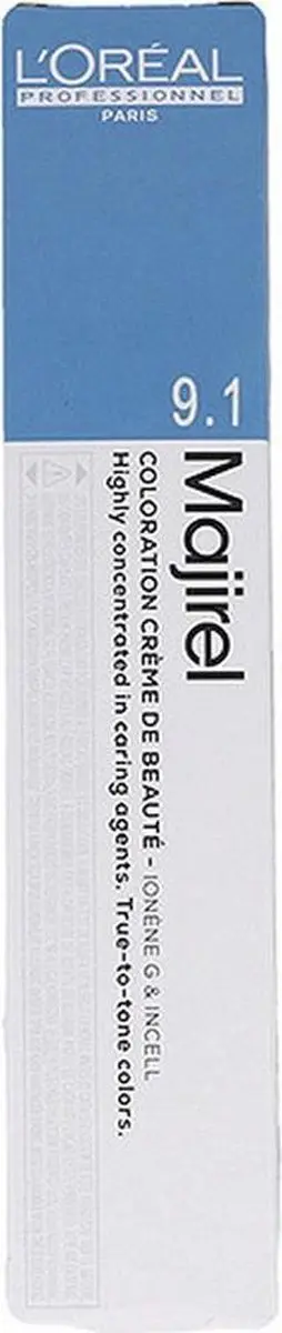 Permanente Kleur Majirel Cool Inforced L'Oreal Professionnel Paris Nº 9.1 (50 m